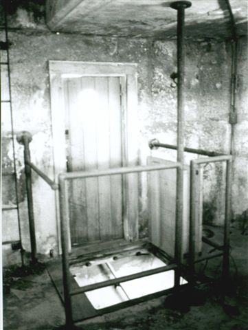 File:Prouts Neck Fire Control Tower Balcony Door.jpg