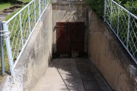 Center entrance