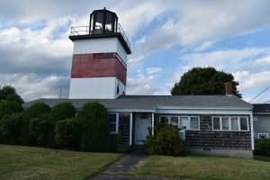 The 1965 cottage and tower.