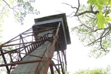 The only remaining steel tower north of New Jersey